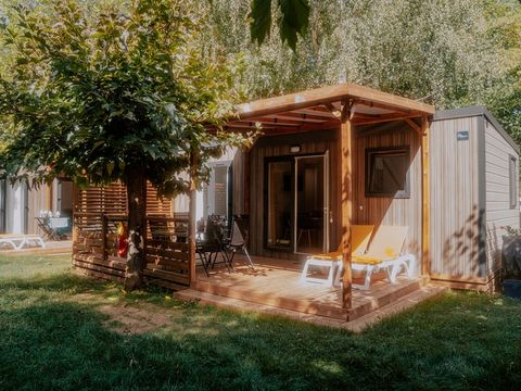 Mobilhome 2/4 personnes - NEW// Oasis Premium 35m² - 2 chambres - Lave-vaisselle - Clim - Plancha