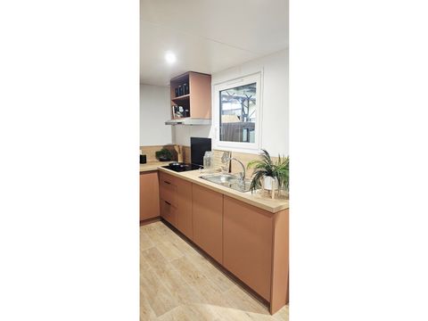 MOBILHOME 6 personnes - NEW// Mobil-home Oasis Premium 37m² - 3 chambres + LV + Clim + Plancha 4/6 pers