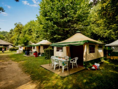TENTE TOILE ET BOIS 5 personnes - BENGALI sans sanitaires