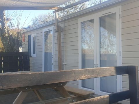 MOBILHOME 6 personnes - Cottage Premium Clim - 29 m² - 2 chambres – 4/6 pers - climatisation & plancha