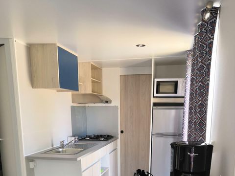 MOBILHOME 6 personnes - Cottage Premium Clim - 29 m² - 2 chambres – 4/6 pers - climatisation & plancha