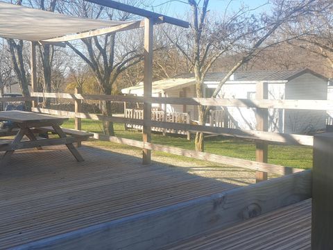 MOBILHOME 6 personnes - Cottage Premium Clim - 29 m² - 2 chambres – 4/6 pers - climatisation & plancha