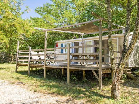MOBILHOME 6 personnes - Cottage Premium Clim - 29 m² - 2 chambres – 4/6 pers - climatisation & plancha
