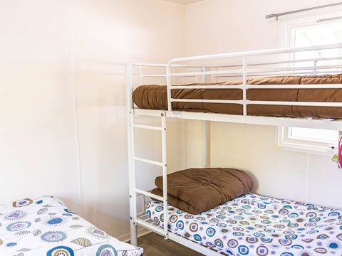MOBILHOME 6 personnes - Cottage « La petite tribu » - 26 m² - 2 chambres - 6 pers - Plancha