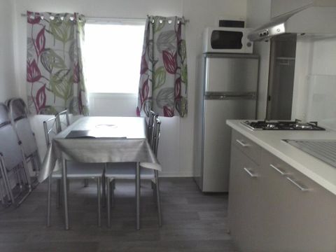 MOBILHOME 6 personnes - Cottage « La petite tribu » - 26 m² - 2 chambres - 6 pers - Plancha