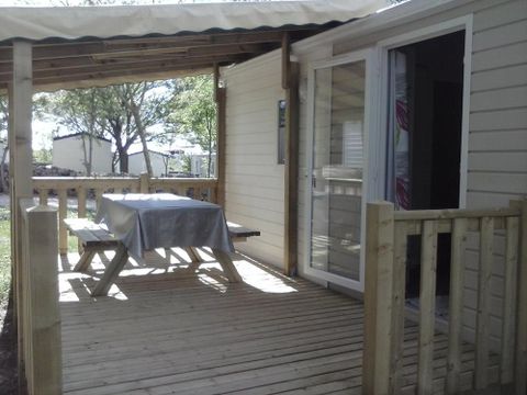 MOBILHOME 6 personnes - Cottage « La petite tribu » - 26 m² - 2 chambres - 6 pers - Plancha