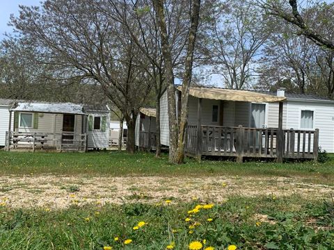 MOBILHOME 6 personnes - Cottage « La petite tribu » - 26 m² - 2 chambres - 6 pers - Plancha