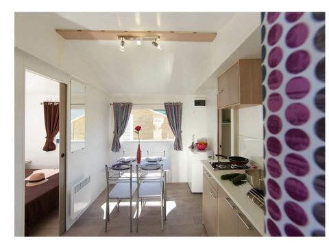 MOBILHOME 6 personnes - Cottage « La petite tribu » - 26 m² - 2 chambres - 6 pers - Plancha