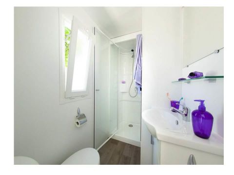 MOBILHOME 6 personnes - Cottage « La petite tribu » - 26 m² - 2 chambres - 6 pers - Plancha