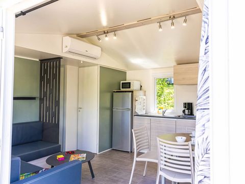 MOBILHOME 8 personnes - Cottage Prestige Famille Clim - 35 m² - 3 chambres - 6/8 pers - climatisation & plancha