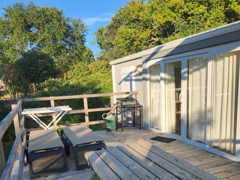 MOBILHOME 6 personnes - Prestige Clim- 34 m² – 2 chambres – 6 pers - climatisation et plancha