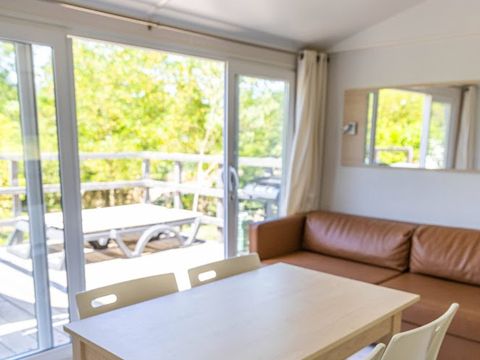 MOBILHOME 6 personnes - Prestige Clim- 34 m² – 2 chambres – 6 pers - climatisation et plancha