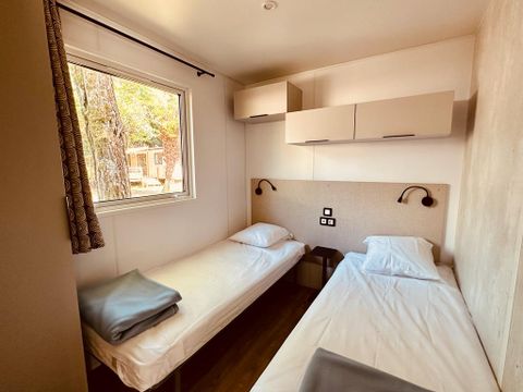 MOBILHOME 6 personnes - Mobil-home Louisiane Luxe 38m² 3 CH avec vue