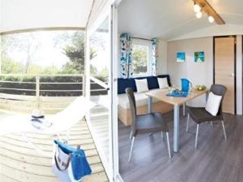 Mobilhome 2 personnes - Mobilhome COCOON climatisé SAMEDI