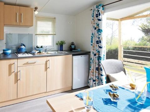 Mobilhome 2 personnes - Mobilhome COCOON climatisé SAMEDI