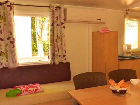 MOBILHOME 6 personnes - FAMILY climatisé DIMANCHE