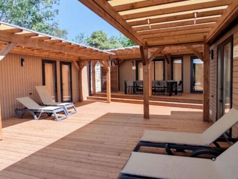 MOBILHOME 12 personnes - Le Patio 12 pers. - 6 ch.