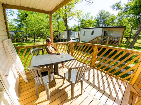 MOBILHOME 4 personnes - MH2 23 m² Climatisé