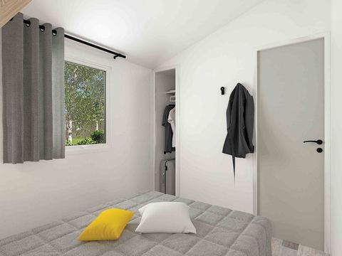 MOBILHOME 7 personnes - 30m² Confort (2ch - 5/7pers.) + Clim + Terrasse couverte - Dimanche