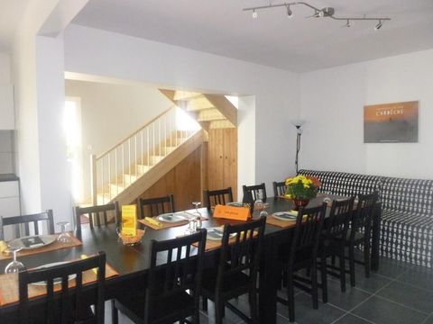 GÎTE 15 personnes - Gîte La Villa 200m² Premium (5ch - 15pers) + LV + Terrasse + Jardin