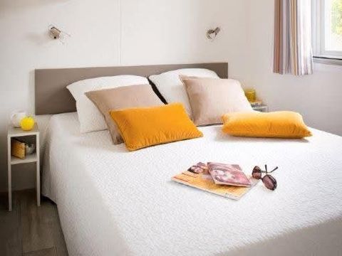 MOBILHOME 2 personnes - Cottage LE CAHITA - climatisé - 1 chambre - D