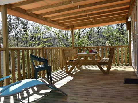 MOBILHOME 6 personnes - Cottage LE CORDELIA - climatisé - 3 chambres - S