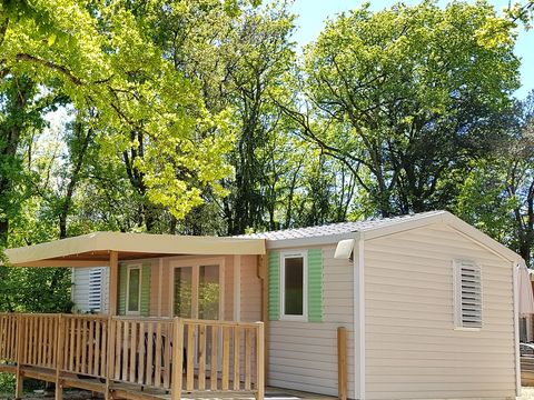 MOBILHOME 6 personnes - Cottage LE CORDELIA - climatisé - 3 chambres - S