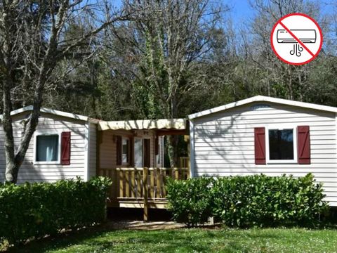 MOBILHOME 8 personnes - Mobil home LE TWIN STAR - non climatisé - 4 chambres - 2 SDB - S