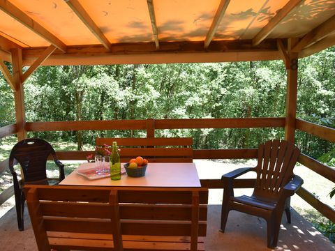 BUNGALOW 5 personnes - Cottage LA GARIOTTE - 5 personnes - 2 chambres - Climatisé - Télévision - Lave-vaisselle - S