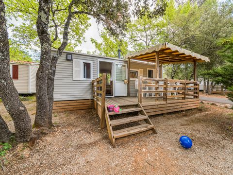 MOBILHOME 4 personnes - Classic | 2 Ch. | 4 Pers. | Terrasse surélevée | Clim