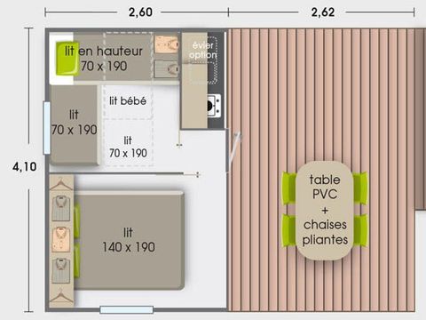 CHALET 5 personnes - Zénitude