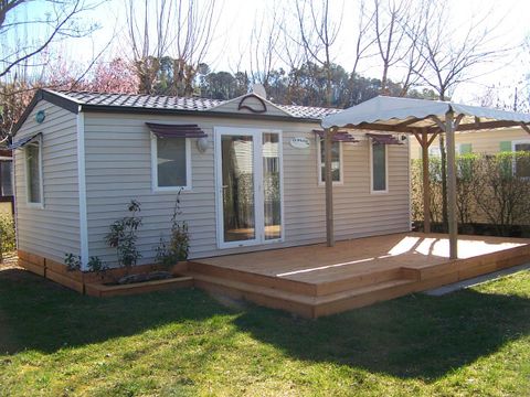 MOBILHOME 4 personnes -  2 Chambres+ avec CLIM en DIMANCHE (Juillet/Août)