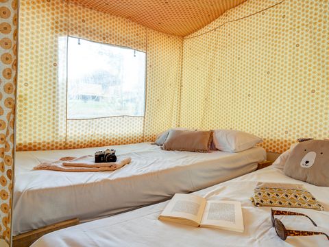 BUNGALOW TOILÉ 5 personnes - Tente Sarlat sans sanitaires