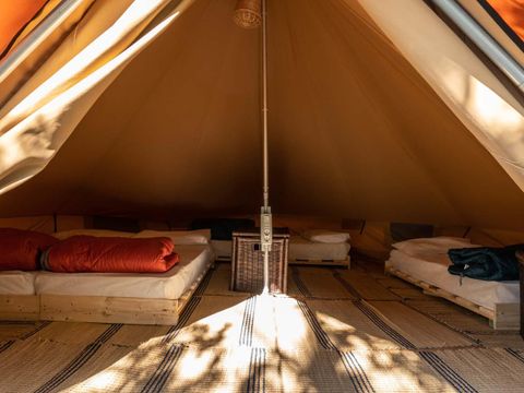 Tente en toile et en bois 4 personnes - Selvaggia