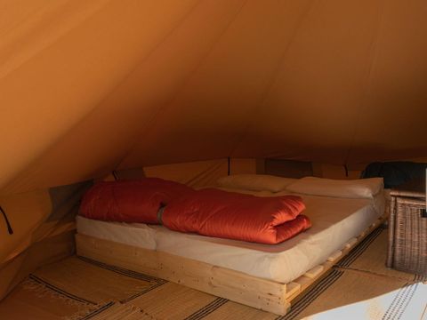 Tente en toile et en bois 4 personnes - Selvaggia
