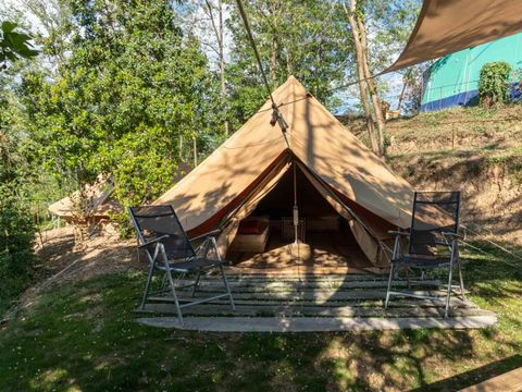 Tente en toile et en bois 4 personnes - Selvaggia