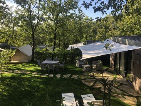 Mobilhome 8 personnes - Ortensia Garden Plus