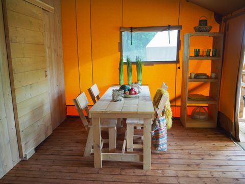 Tente en toile et en bois 5 personnes - Safari Dreamer
