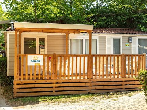 MOBILHOME 4 personnes - Classic | 2 Ch. | 4 Pers. | Terrasse surélevée | Clim.