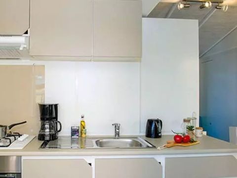 MOBILHOME 4 personnes - Premium | 2 Ch. | 4 Pers. | Terrasse surélevée | Clim.