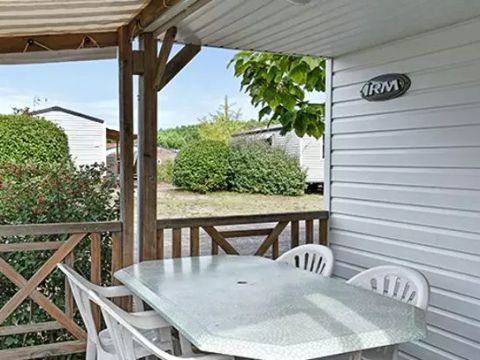 MOBILHOME 4 personnes - Classic | 2 Ch. | 4 Pers. | Terrasse surélevée | Clim.