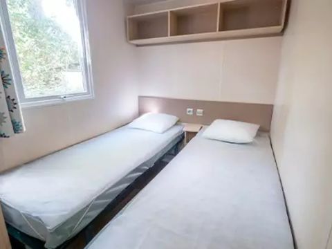 MOBILHOME 6 personnes - Comfort | 3 Ch. | 6 Pers. | Terrasse surélevée | Clim.