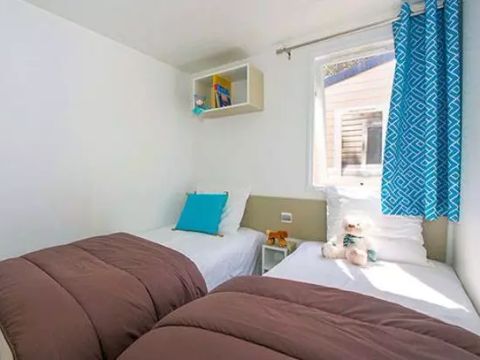 MOBILHOME 4 personnes - Premium | 2 Ch. | 4 Pers. | Terrasse surélevée | Clim.