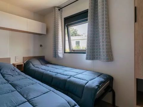 MOBILHOME 6 personnes - Premium | 3 Ch. | 5/6 Pers. | Terrasse surélevée | Clim.