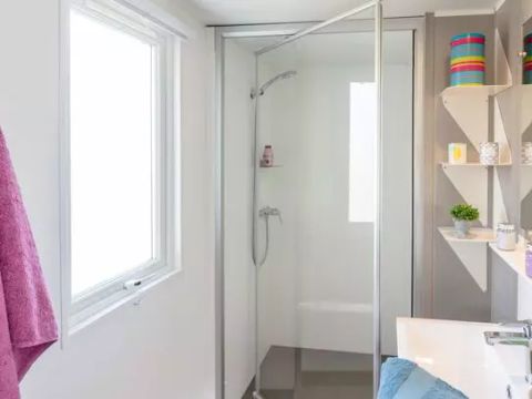 MOBILHOME 6 personnes - Premium | 3 Ch. | 5/6 Pers. | Terrasse surélevée | Clim.