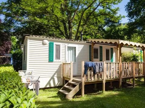 MOBILHOME 4 personnes - Classic | 2 Ch. | 4 Pers. | Terrasse surélevée | Clim.