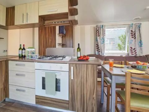 MOBILHOME 6 personnes - Classic | 3 Ch. | 6 Pers. | Terrasse surélevée | Clim.
