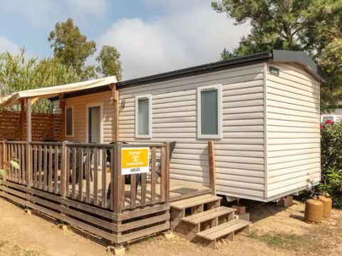 MOBILHOME 4 personnes - Premium | 2 Ch. | 4 Pers. | Terrasse Lounge | Clim.