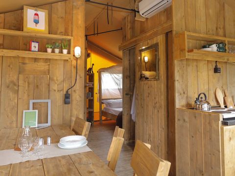 TENTE TOILE ET BOIS 4 personnes - Tenda