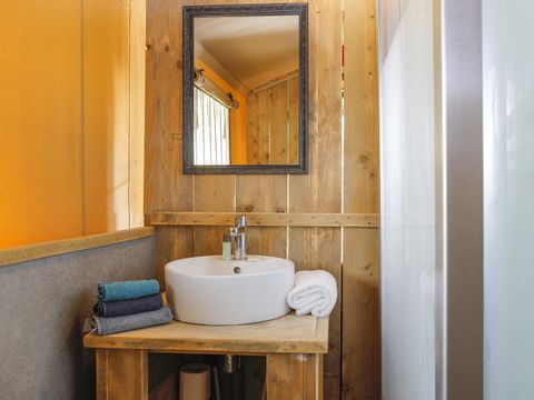 TENTE TOILE ET BOIS 4 personnes - Tenda